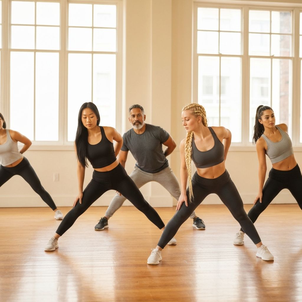 Small group exercise class